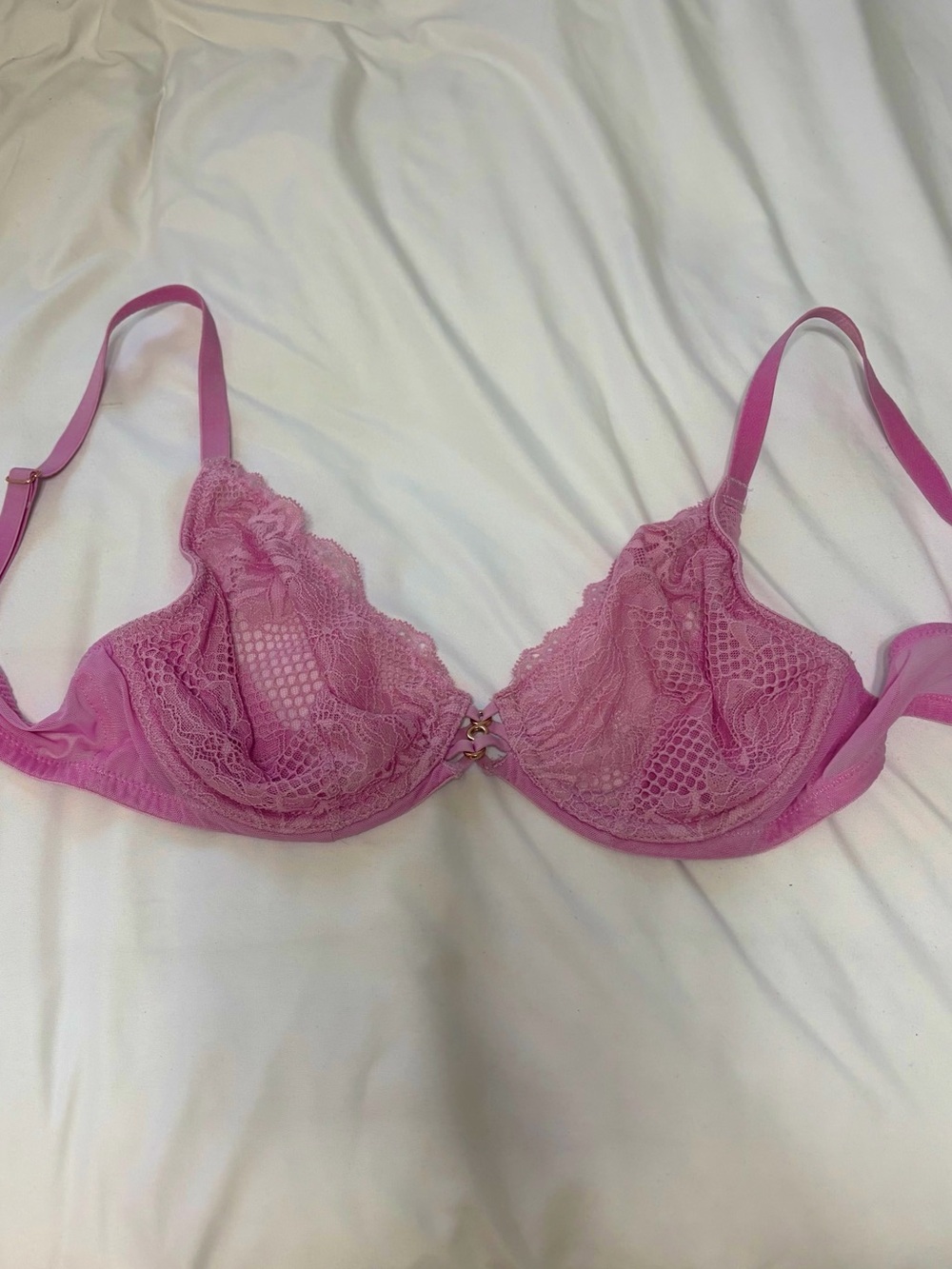 Auden Pink Lace Underwire Bra (never used)